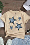 Star Printed Unisex Children's T-Shirt