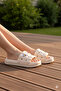 Women's Luxury Lightweight and High-Sole Non-Slip Sticker Patterned Everyday Beach Sea Pool Bath Slippers gel - 3