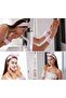 Soft Hair Band and Wristband for Makeup Application, 6 Pieces - 2