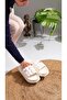 Women's Luxury Lightweight and High-Sole Non-Slip Sticker Patterned Everyday Beach Sea Pool Bath Slippers gel - 4
