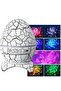Egg-Shaped Table and Night Light Color Changing Projector - - 4