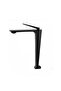 Aurora Black Bowl Sink Faucet – Matte Black Finish, High Model - 2