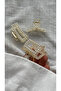 Set of 3 Pearl and Karma Latch Buckles - 6