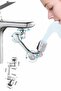1080 °   Versatile Faucet Attachment with Spray and Foam Flow - - 5