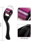 540-Needle Derma Roller with 1 mm Titanium Tips, Suitable for Use with Hair and Eyebrow Serums - Lisinya LSELDR06 - 5