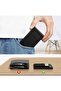 Card Holder Wallet with Coin Pocket (Black) - 3
