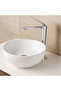 Aurora Chrome Bowl Sink Faucet – Polished Chrome Finish, Tall Model