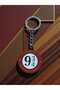 Set of 2: Platform 9 3/4 Keychain - Harry Potter Themed Platform Logo (Hogwarts Ticket) - 7