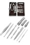 12 Piece Manicure Pedicure Set Nail Care Callus Removal Hand Foot Care - 4