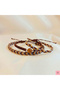 Certified Natural Agate Stone Macrame Bracelet Set – Handmade Adjustable Bracelet for Women and Men