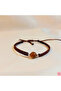 Certified Natural Agate Stone Macrame Bracelet Set – Handmade Adjustable Bracelet for Women and Men - 6
