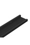 Picture Frame Ledge Shelves 2 pcs Black 40x9x3 cm MDF - 8
