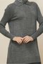 Shirt Collar Knitwear Tunic 45809 - 3