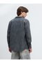 Ozmarka New Season Regular Fit Men's Shirt with Covered Pockets - 4