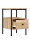Bedside Cabinet Sonoma Oak 34x36x50 cm Engineered Wood - 4