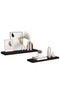 Floating Wall Shelves 2 pcs Black 80x23.5x3.8 cm MDF - 4