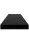 Floating Wall Shelves 2 pcs Black 80x23.5x3.8 cm MDF - 7