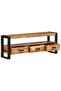 TV Cabinet 120x30x45 cm Solid Wood Acacia - 6