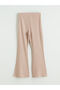Beige Flared Girls' Tights - 3