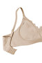 Women's Plus Size (Oversize) Stitch-Free Tulle Detailed Laser Bra with Removable Pads Without Underwire - 2
