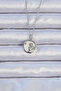 Mey Import ®   316L Steel Chain Silver Color Zircon Stone Enamel Angel Pendant