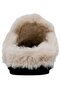 Women's Vegan Leather Cream Plush Slippers - Warner Bros Zebra Tunes Design - 5