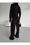 Snap Fastener Soft Knitwear Women's Set - 6