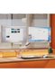 North Bayou 17–27″ Dual Arm, 2 Monitors, Shock Absorber, White Desk Monitor Arm Nb H180 W - 4