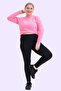 Women's Black High Waist Comfortable Fit Stretch Fabric Shaping / Sculpting Leggings -Plus Size Range- - 3