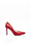 Genuine Leather Red Color Stiletto 1352 - 5