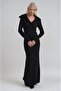 Knitted Patterned Trucker Collar Knitwear Dress 2006 - 2
