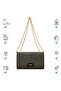 Women's Glam Lauren Flap Sling (Black) - 6