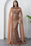 Bolero Strapless Neck Sequined Tulle Dress Dns2053 - 3