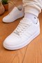 Women's Daily Comfortable White Sneaker Sports Shoes - 5