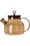 BOROSILICATE TEA POT 1L HC - 2