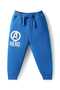 Single Jersey Knit Top & Lounge Pant Set with Avengers Graphics - Light & Medium Blue - 4