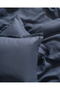 Crep Double 100% Cotton Flat Duvet Cover Set - Indigo - 7
