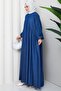 Eva Denim Dress Dark Blue Hm262751 - 5