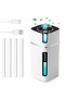 Gemevo® CUBE ultrasonic air humidifier with aromatherapy diffuser, white