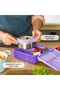 Heat Insulated Lilac Purple Bento Lunch Box - 7