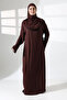 Women's Ligrale Viscose Shawl-Prayer Dress Set Li̇kapa - 5