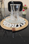 Beige Cream Braided Round Tea Cup Coaster |   Handmade Stylish Presentation - 7
