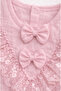 Muslin Bodysuit & Bodysuit with Bow Detail - 3