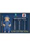 Unisex Kids Baby Welsoft Jeans Overalls with Hat (3/6/9/12/18/24) Months - 3