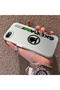 Amg Pattern Anti Fall Slim Hard Case Compatible with iPhone 7/8/Se 2020 2022 - 2