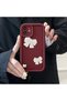 Redmi Note 11S Compatible High Quality Bow Ribbon Silicone Phone Case - 5