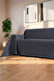 Cotton Fringed Sofa Cover|Multipurpose Cover|Sofa Shawl|Sleeves Covering|Extra Large|180x350 - 2
