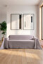 Cotton Fringed Sofa Cover|Multipurpose Cover|Sofa Shawl|Sleeves Covering|Extra Large|180x350