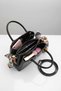 Women's 2-Compartment Faux Leather Hand and Shoulder Bag - Daily Stylish Bag with Accessory Detail 17X22X12 - 3