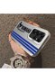 Anti-Fall Slim Hard Case Compatible with Samsung Galaxy S25 Ultra with Bmw Pattern - 3